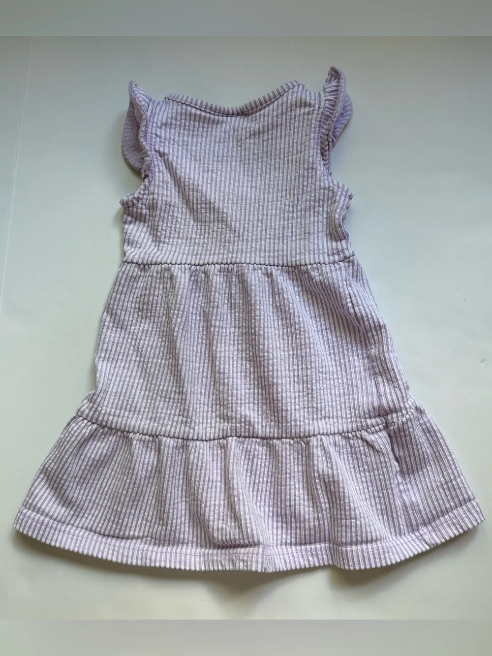 Vince Camuto Lavender Tiered Summer Dress Girl’s Size 4 Cottagecore Prairie Boho
